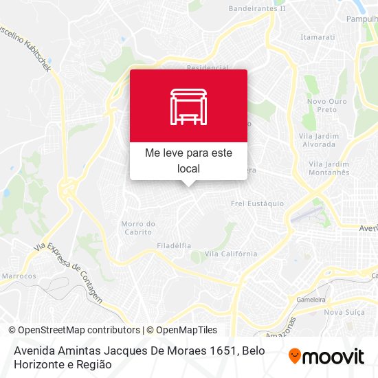 Avenida Amintas Jacques De Moraes 1651 mapa