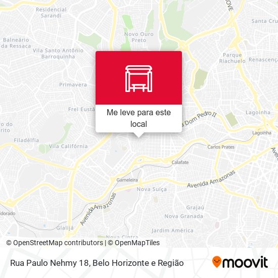 Rua Paulo Nehmy 18 mapa