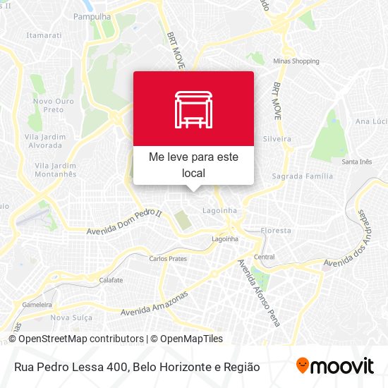 Rua Pedro Lessa 400 mapa