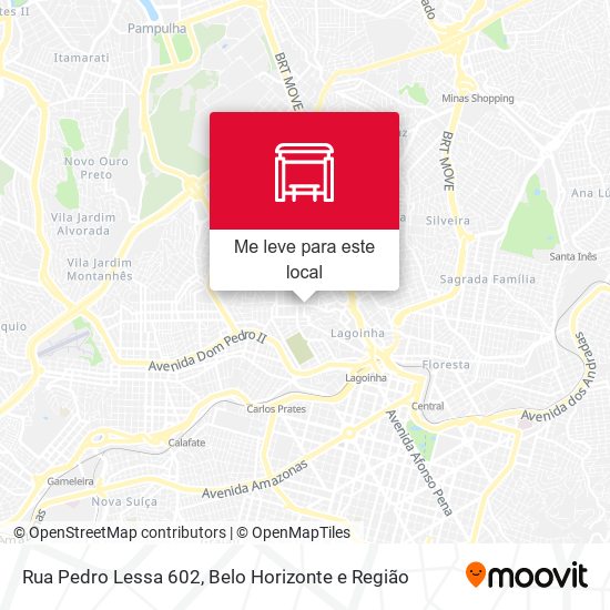 Rua Pedro Lessa 602 mapa