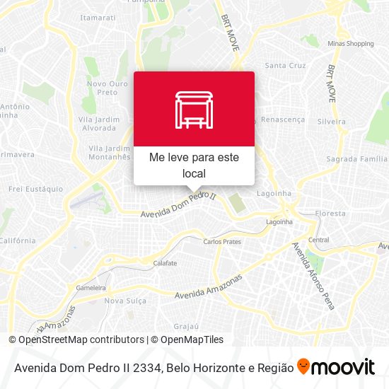 Avenida Dom Pedro II 2334 mapa