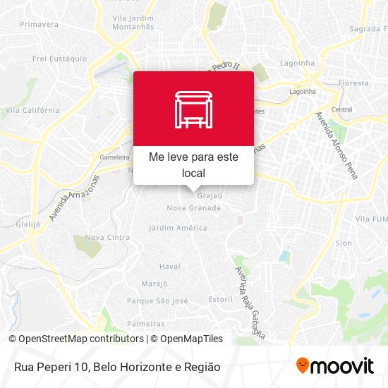 Rua Peperi 10 mapa