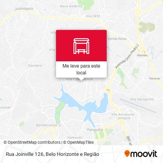 Rua Joinville 126 mapa