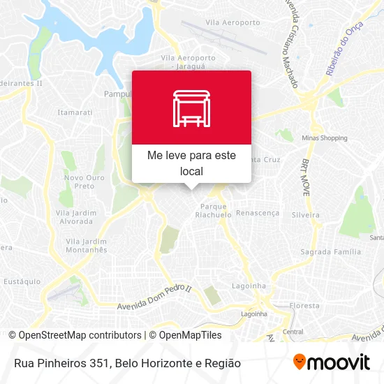 Rua Pinheiros 351 mapa