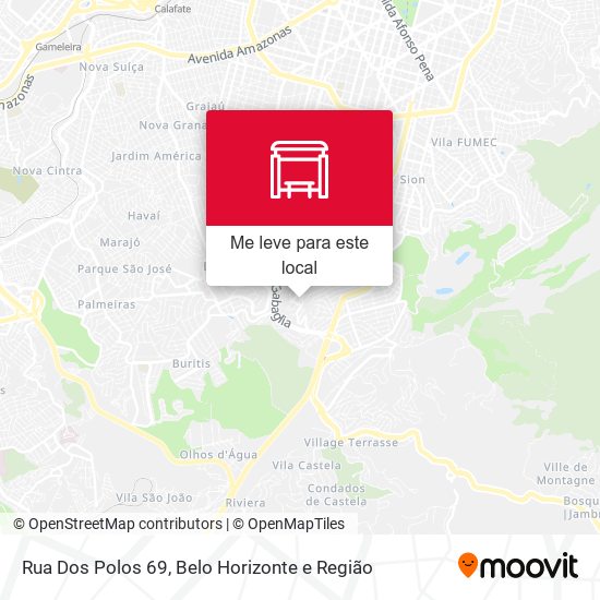 Rua Dos Polos 69 mapa