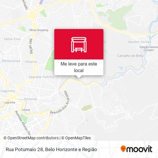 Rua Potumaio 28 mapa