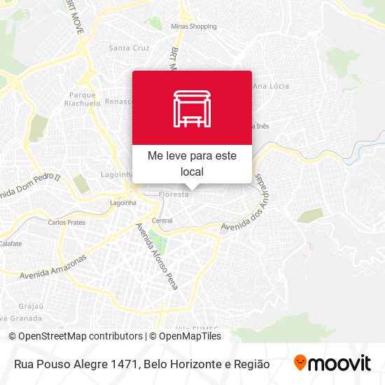 Rua Pouso Alegre 1471 mapa