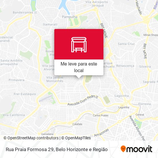 Rua Praia Formosa 29 mapa