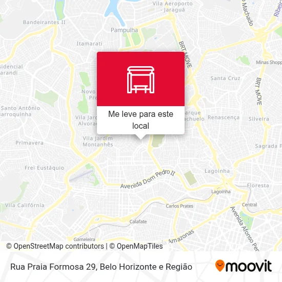 Rua Praia Formosa 29 mapa