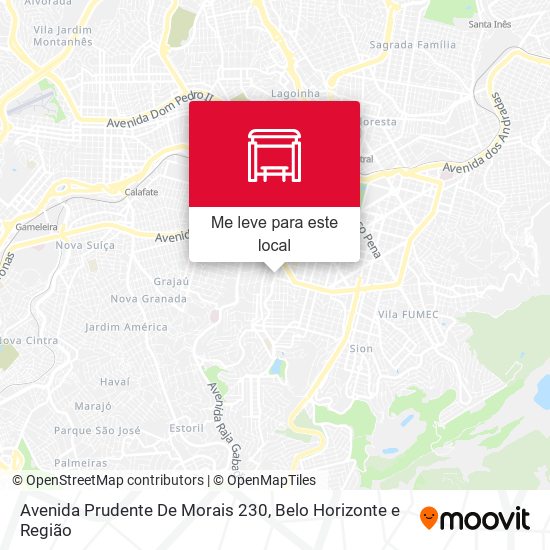 Avenida Prudente De Morais 230 mapa