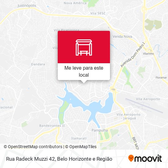 Rua Radeck Muzzi 42 mapa