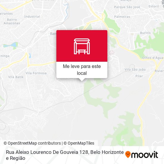 Rua Aleixo Lourenco De Gouveia 128 mapa