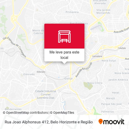 Rua Joao Alphonsus 412 mapa