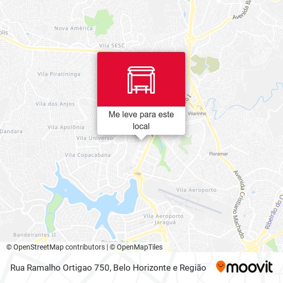 Rua Ramalho Ortigao 750 mapa