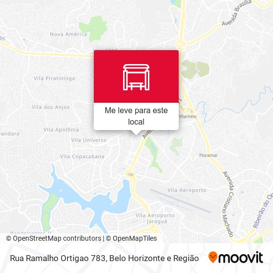 Rua Ramalho Ortigao 783 mapa