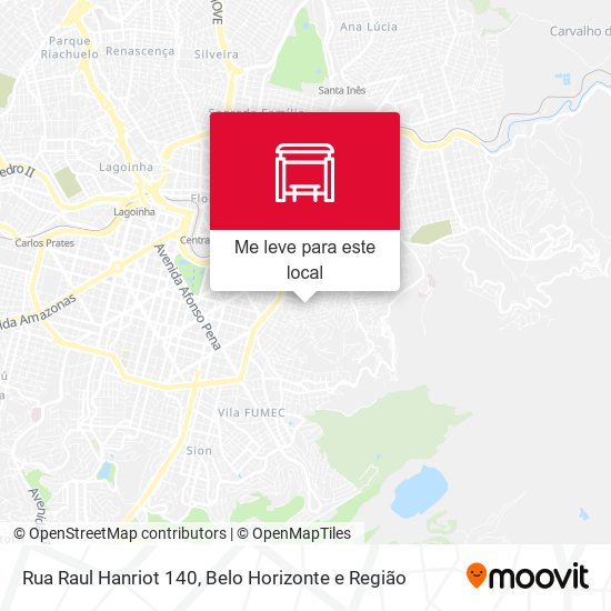 Rua Raul Hanriot 140 mapa