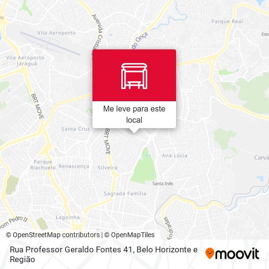 Rua Professor Geraldo Fontes 41 mapa