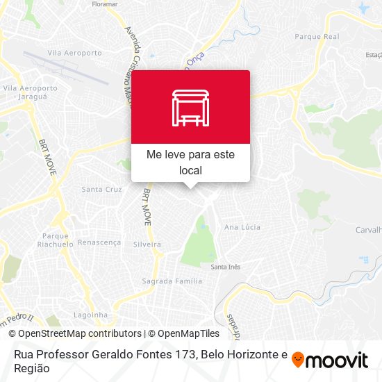 Rua Professor Geraldo Fontes 173 mapa