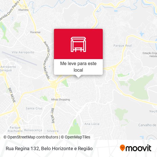 Rua Regina 132 mapa