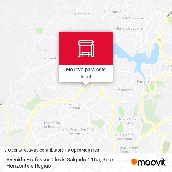 Avenida Professor Clovis Salgado 1165 mapa