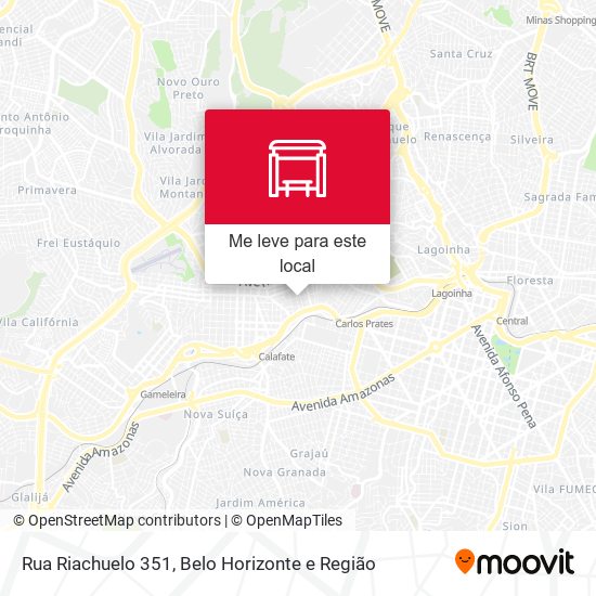 Rua Riachuelo 351 mapa