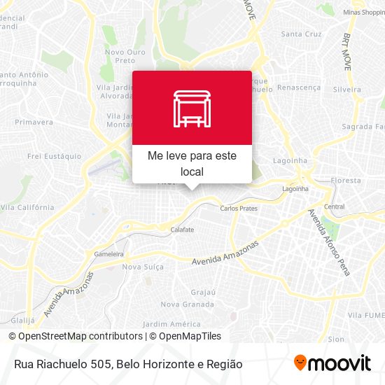 Rua Riachuelo 505 mapa