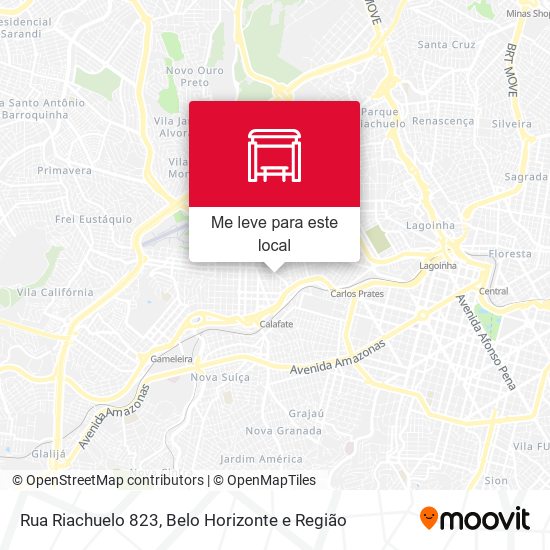 Rua Riachuelo 823 mapa