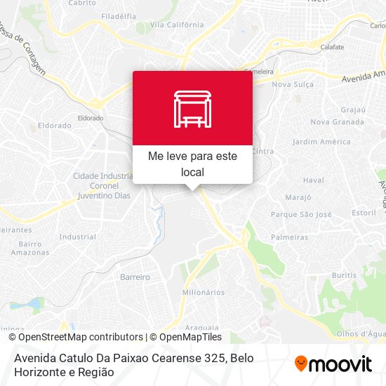 Avenida Catulo Da Paixao Cearense 325 mapa