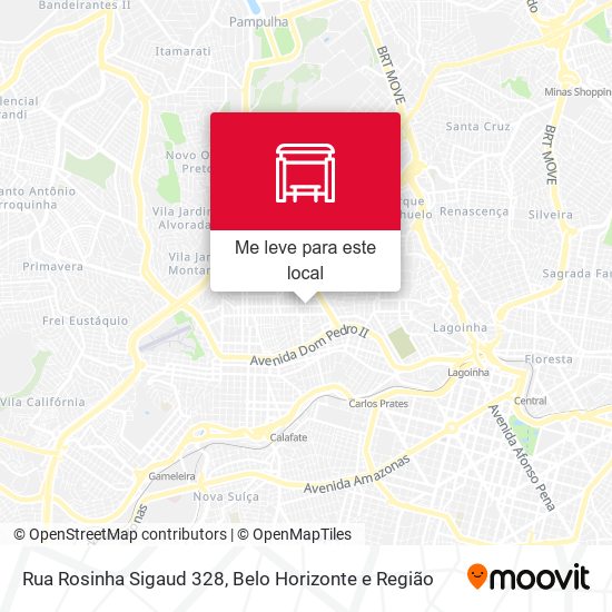 Rua Rosinha Sigaud 328 mapa