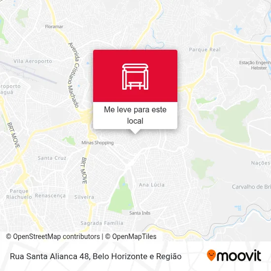 Rua Santa Alianca 48 mapa