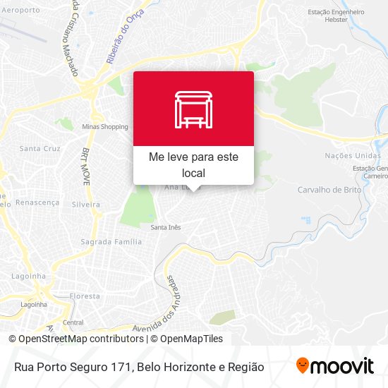 Rua Porto Seguro 171 mapa