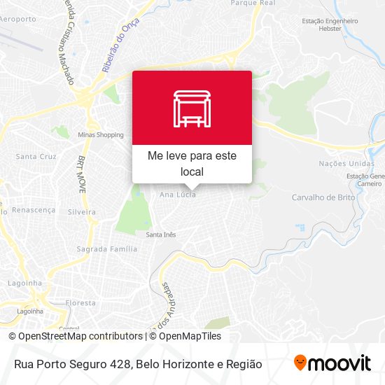 Rua Porto Seguro 428 mapa