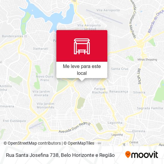Rua Santa Josefina 738 mapa