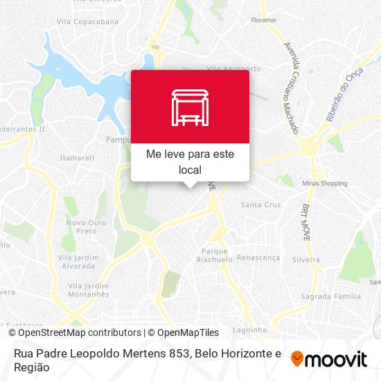 Rua Padre Leopoldo Mertens 853 mapa