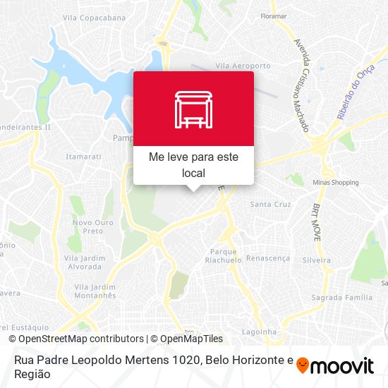 Rua Padre Leopoldo Mertens 1020 mapa