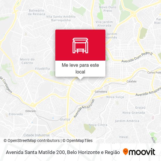 Avenida Santa Matilde 200 mapa