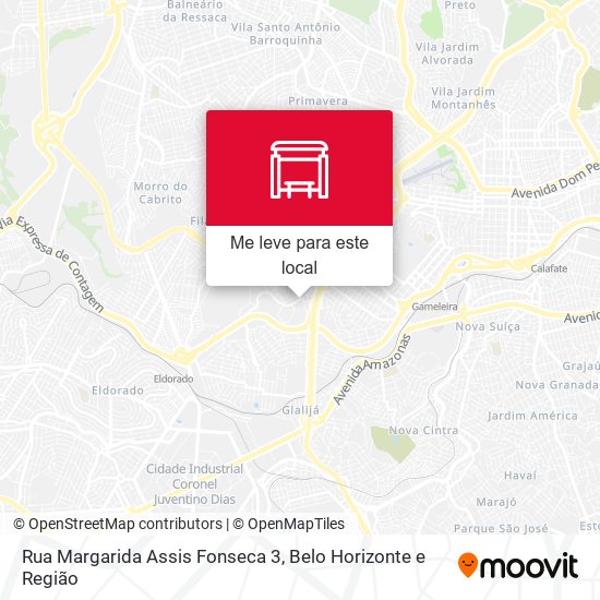 Rua Margarida Assis Fonseca 3 mapa
