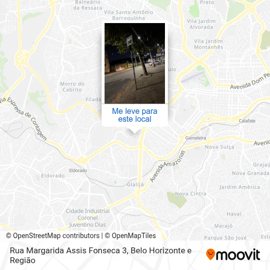 Rua Margarida Assis Fonseca 3 mapa