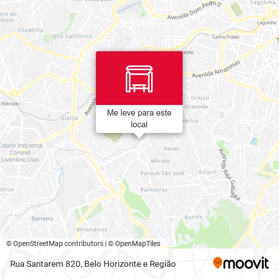 Rua Santarem 820 mapa
