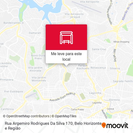 Rua Argemiro Rodrigues Da Silva 170 mapa