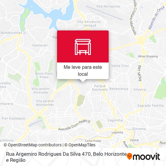 Rua Argemiro Rodrigues Da Silva 470 mapa