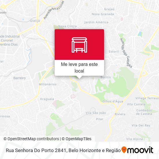 Rua Senhora Do Porto 2841 mapa