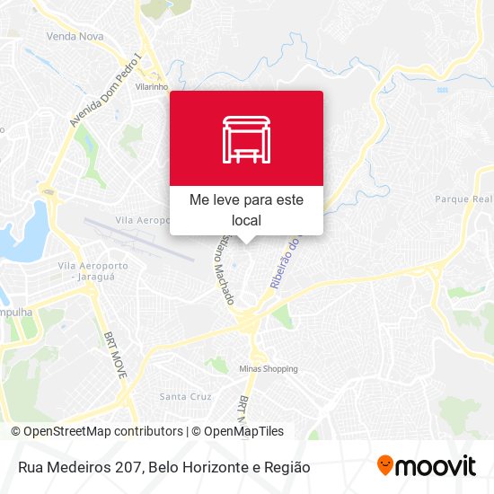 Rua Medeiros 207 mapa
