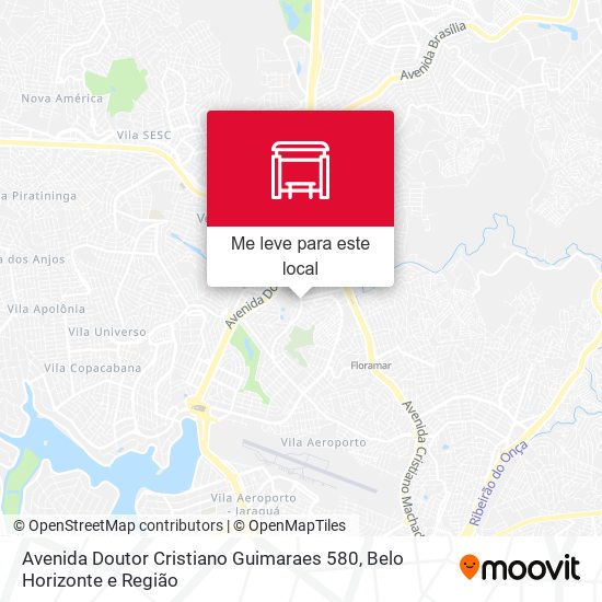 Avenida Doutor Cristiano Guimaraes 580 mapa