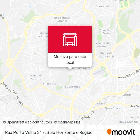 Rua Porto Velho 317 mapa