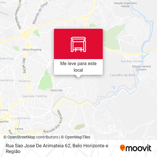 Rua Sao Jose De Arimateia 62 mapa