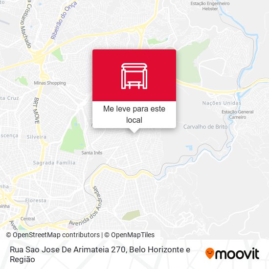 Rua Sao Jose De Arimateia 270 mapa