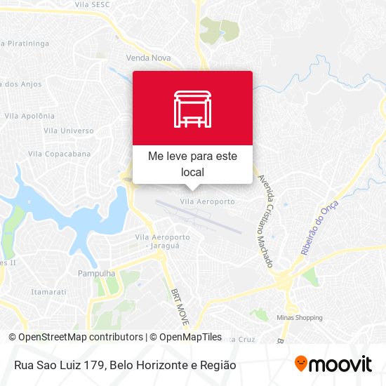 Rua Sao Luiz 179 mapa
