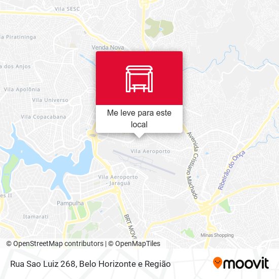 Rua Sao Luiz 268 mapa