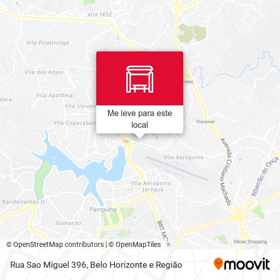 Rua Sao Miguel 396 mapa